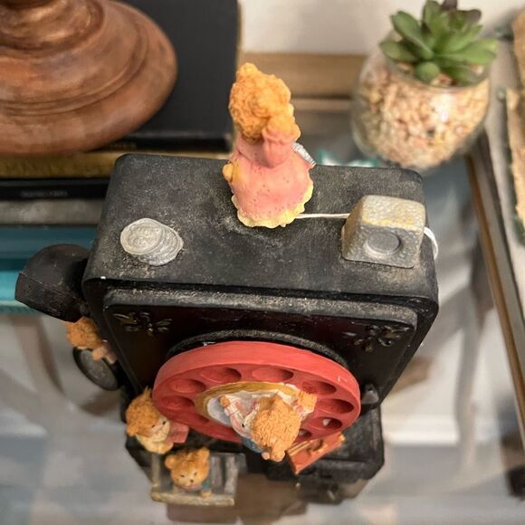 Vintage Music Box Pay Telephone Bears Circa 1996 Collectible. - Picture 10 of 13